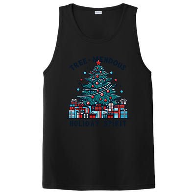 Holiday Spirit Treemendous Beautifully Decorated Christmas PosiCharge Competitor Tank