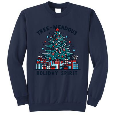 Holiday Spirit Treemendous Beautifully Decorated Christmas Sweatshirt