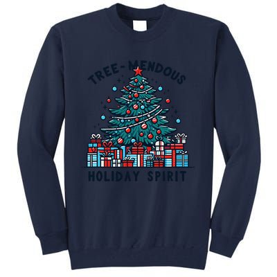 Holiday Spirit Treemendous Beautifully Decorated Christmas Tall Sweatshirt