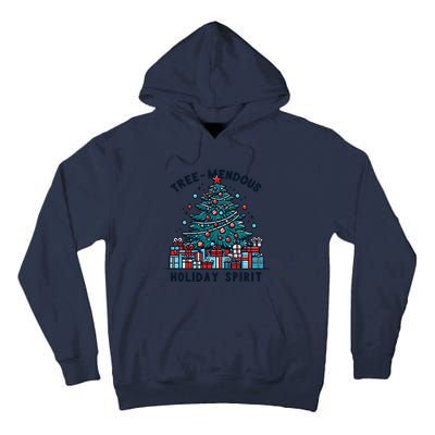 Holiday Spirit Treemendous Beautifully Decorated Christmas Tall Hoodie