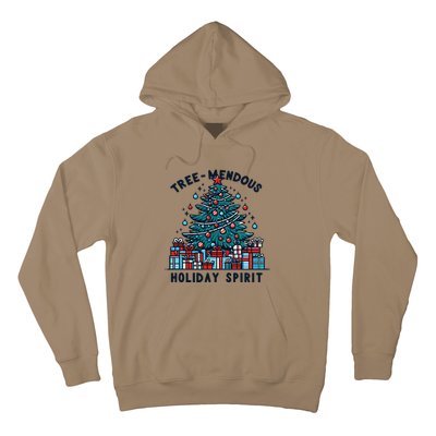 Holiday Spirit Treemendous Beautifully Decorated Christmas Hoodie