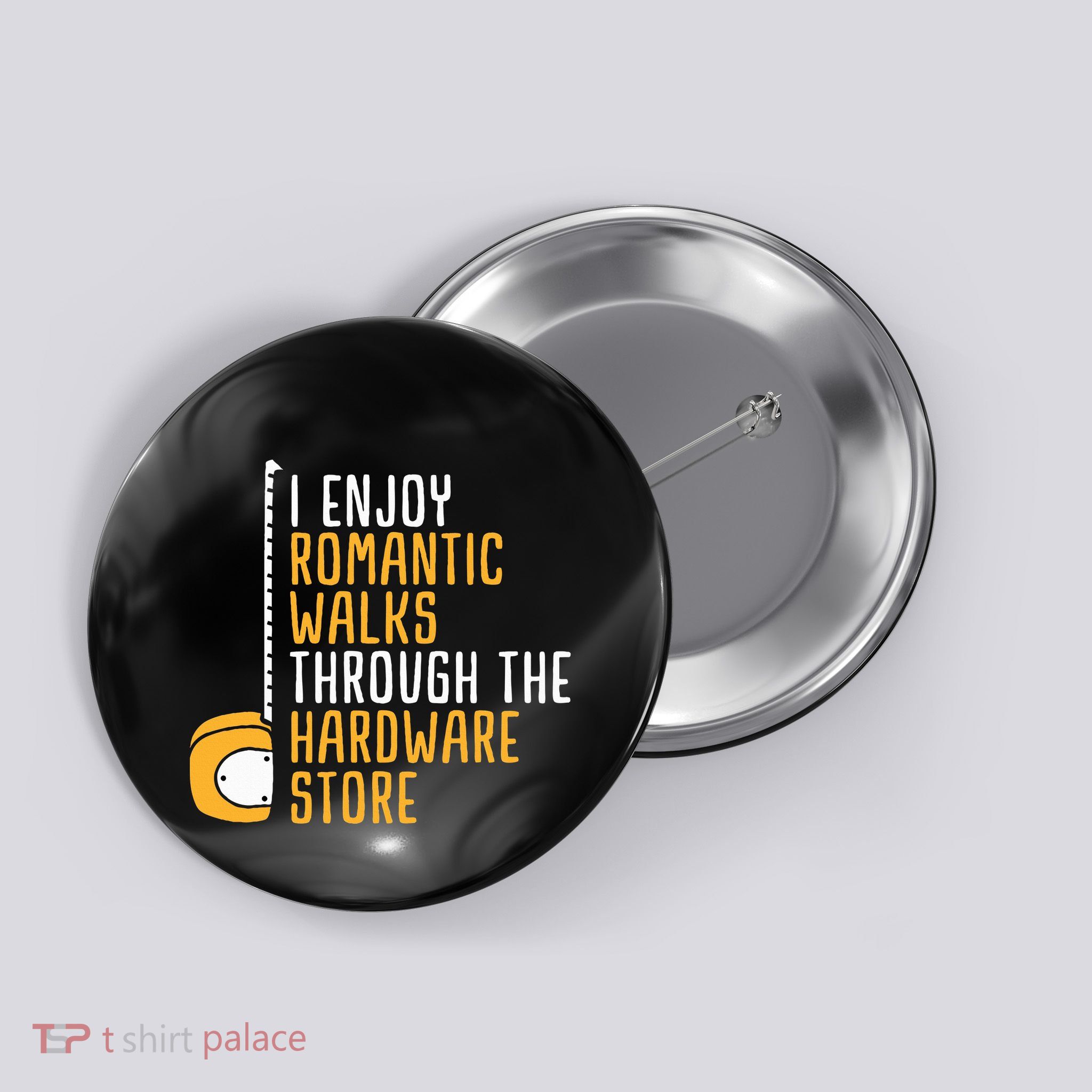 Hardware Store Tools Dad Handyman Humor Button