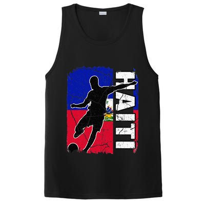 Haitian Soccer Team Haiti Flag Jersey Fans PosiCharge Competitor Tank