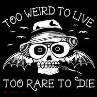Hunter S Thompson T Shirt Fear And Loathing In Las Vegas T Shirt Too Weird To Live Stripe Pom Pom Beanie