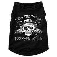 Hunter S Thompson T Shirt Fear And Loathing In Las Vegas T Shirt Too Weird To Live Doggie Tank