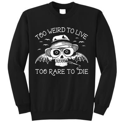 Hunter S Thompson T Shirt Fear And Loathing In Las Vegas T Shirt Too Weird To Live Sweatshirt