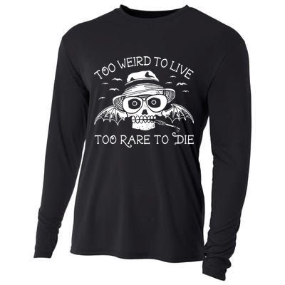 Hunter S Thompson T Shirt Fear And Loathing In Las Vegas T Shirt Too Weird To Live Cooling Performance Long Sleeve Crew