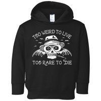Hunter S Thompson T Shirt Fear And Loathing In Las Vegas T Shirt Too Weird To Live Toddler Hoodie