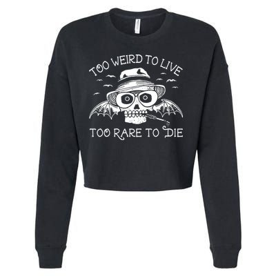 Hunter S Thompson T Shirt Fear And Loathing In Las Vegas T Shirt Too Weird To Live Cropped Pullover Crew