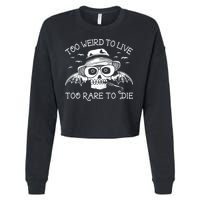 Hunter S Thompson T Shirt Fear And Loathing In Las Vegas T Shirt Too Weird To Live Cropped Pullover Crew