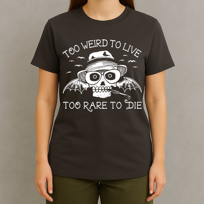Hunter S Thompson T Shirt Fear And Loathing In Las Vegas T Shirt Too Weird To Live T-Shirt
