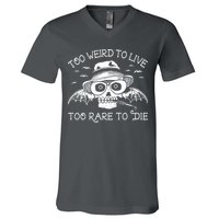 Hunter S Thompson T Shirt Fear And Loathing In Las Vegas T Shirt Too Weird To Live V-Neck T-Shirt