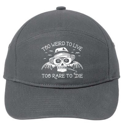 Hunter S Thompson T Shirt Fear And Loathing In Las Vegas T Shirt Too Weird To Live 7-Panel Snapback Hat