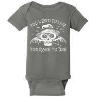 Hunter S Thompson T Shirt Fear And Loathing In Las Vegas T Shirt Too Weird To Live Baby Bodysuit