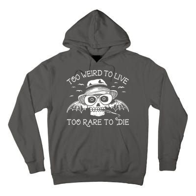 Hunter S Thompson T Shirt Fear And Loathing In Las Vegas T Shirt Too Weird To Live Tall Hoodie
