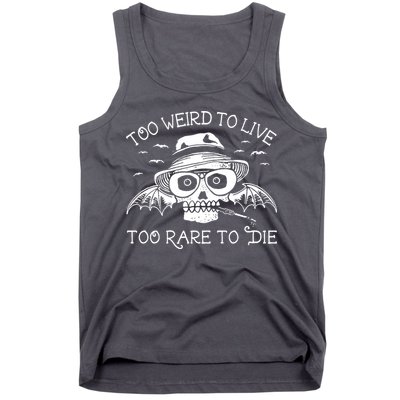 Hunter S Thompson T Shirt Fear And Loathing In Las Vegas T Shirt Too Weird To Live Tank Top