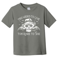 Hunter S Thompson T Shirt Fear And Loathing In Las Vegas T Shirt Too Weird To Live Toddler T-Shirt