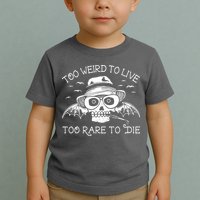 Hunter S Thompson T Shirt Fear And Loathing In Las Vegas T Shirt Too Weird To Live Toddler T-Shirt