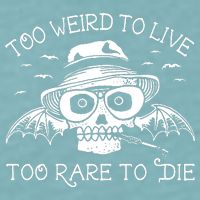 Hunter S Thompson T Shirt Fear And Loathing In Las Vegas T Shirt Too Weird To Live Sueded Cloud Jersey T-Shirt