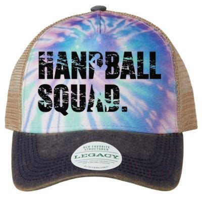 Handball Squad Team Sports Indoor Handball Player Legacy Tie Dye Trucker Hat