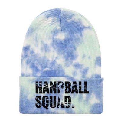 Handball Squad Team Sports Indoor Handball Player Tie Dye 12in Knit Beanie