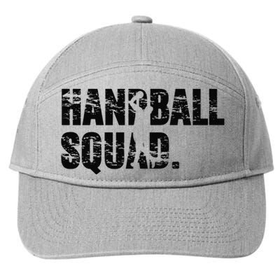 Handball Squad Team Sports Indoor Handball Player 7-Panel Snapback Hat