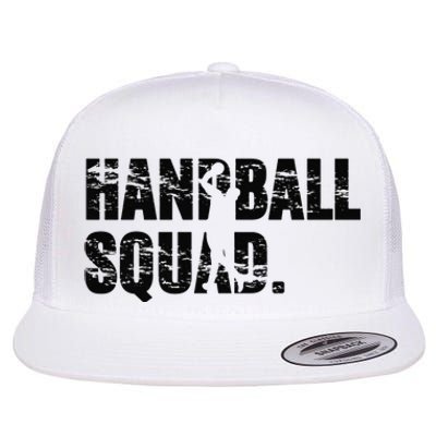 Handball Squad Team Sports Indoor Handball Player Flat Bill Trucker Hat