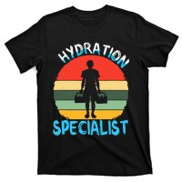 Hydration Specialist Team Manager Football Hydrated Waterboy T-Shirt