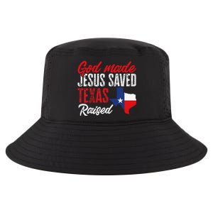 Home State Texas Pride God Made Jesus Saved Texas Raised Cool Comfort Performance Bucket Hat