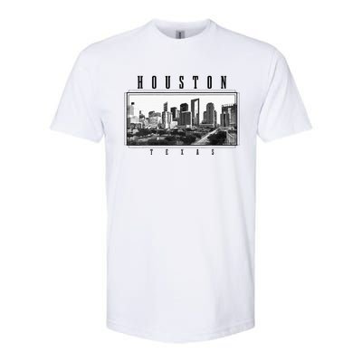 Houston Skyline Texas Pride Vintage Houston Softstyle® CVC T-Shirt