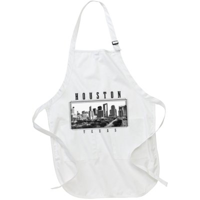 Houston Skyline Texas Pride Vintage Houston Apron