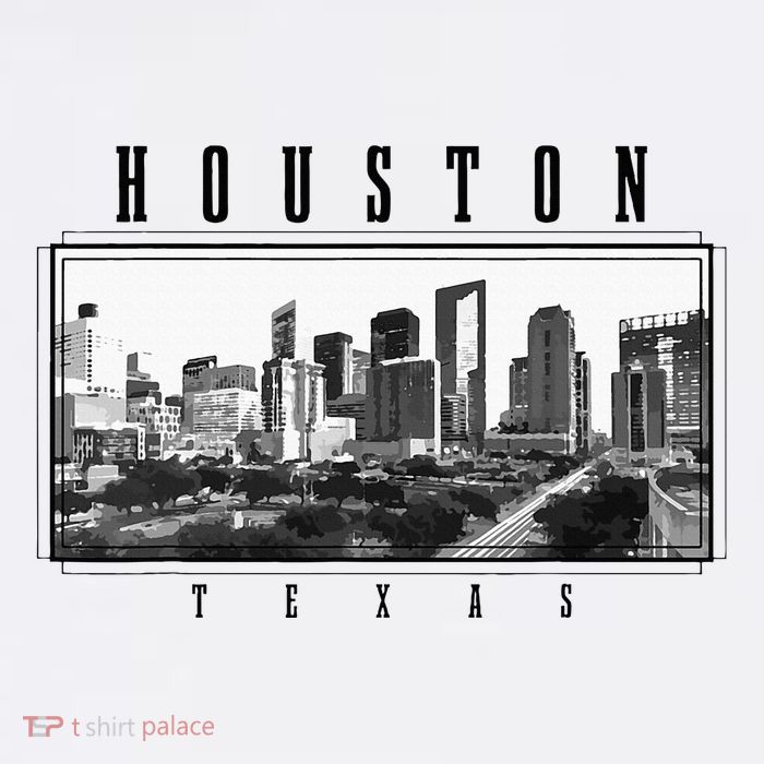 Houston Skyline Texas Pride Vintage Houston Tall T-Shirt