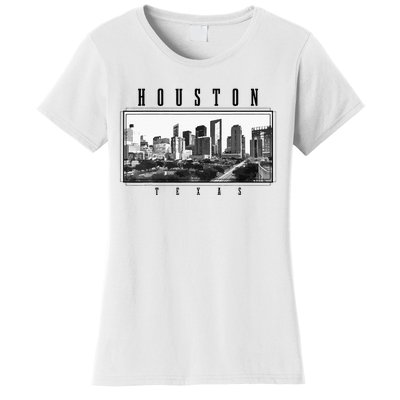 Houston Skyline Texas Pride Vintage Houston Women's T-Shirt