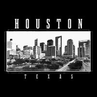 Houston Skyline Texas Pride Vintage Houston Cooling Performance Crew T-Shirt