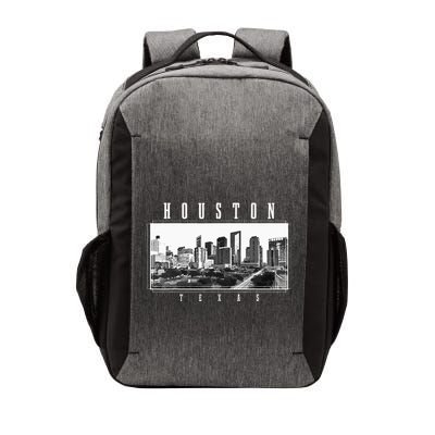 Houston Skyline Texas Pride Vintage Houston Vector Backpack