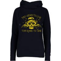 Hunter S Thompson Womens Funnel Neck Pullover Hood