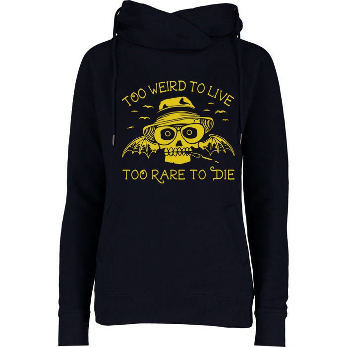 Hunter S Thompson Womens Funnel Neck Pullover Hood