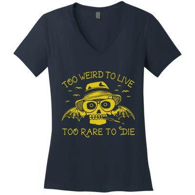 Hunter S Thompson Women's V-Neck T-Shirt