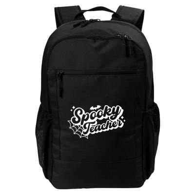 Halloween Spooky Teacher Trick Or Teach Funny Halloween Backpack