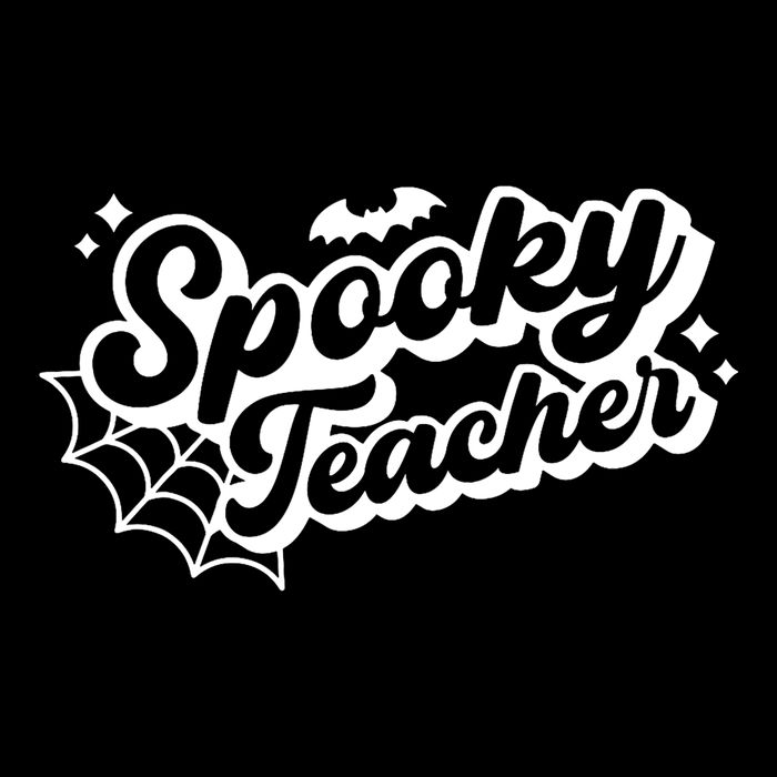 Halloween Spooky Teacher Trick Or Teach Funny Halloween 16 in Basic Backpack