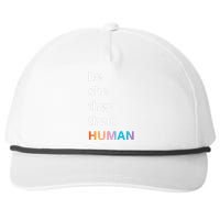 He She They Them Human LGBTQ Pride Snapback Five-Panel Rope Hat