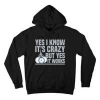 Hypnotist Spiral Tunnel Illusion Hypnotizing Hypnosis Gift Hoodie