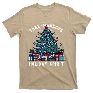 Holiday Spirtit Treemendous Magnificent Christmas Tree T-Shirt