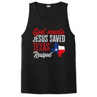 Home State Texas Pride God Made Jesus Saved Texas Raised PosiCharge Competitor Tank