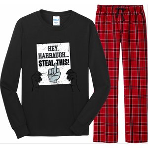 Heyharbaugh Steal This Long Sleeve Pajama Set