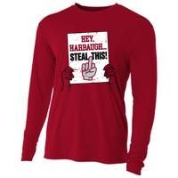 Heyharbaugh Steal This Cooling Performance Long Sleeve Crew