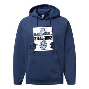 Heyharbaugh Steal This Performance Fleece Hoodie