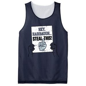 Heyharbaugh Steal This Mesh Reversible Basketball Jersey Tank