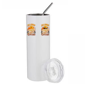 Halloween Scream Team Graphic Stainless Steel Tumbler