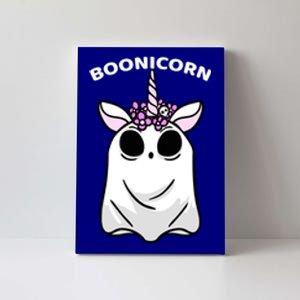 Halloween Spooky Unicorn Boonicorn Ghost Funny Scary Gift Canvas